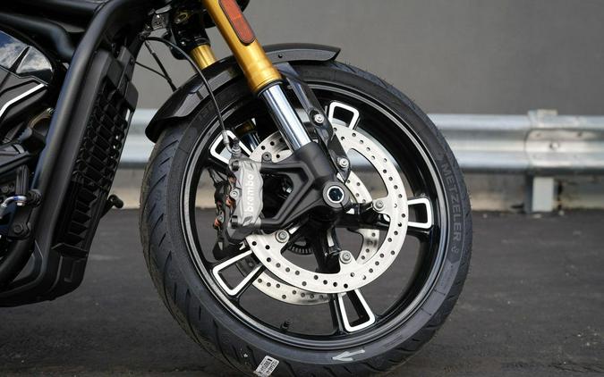 2026 Indian Motorcycle 101 Scout Black Crystal with Super Graphite