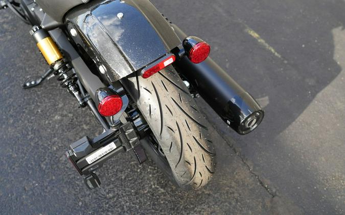2026 Indian Motorcycle 101 Scout Black Crystal with Super Graphite