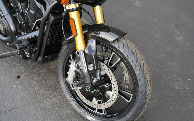 2026 Indian Motorcycle 101 Scout Black Crystal with Super Graphite