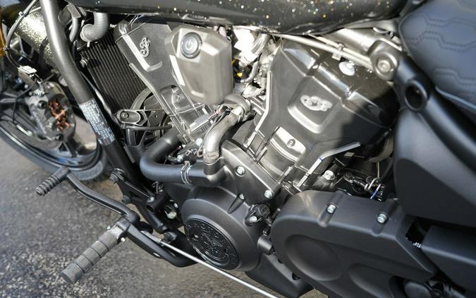 2026 Indian Motorcycle 101 Scout Black Crystal with Super Graphite