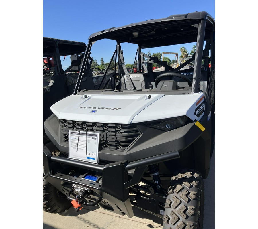 2025 Polaris Industries RANGER CREW 1000 PREMIUM WHITE LIGHTNING