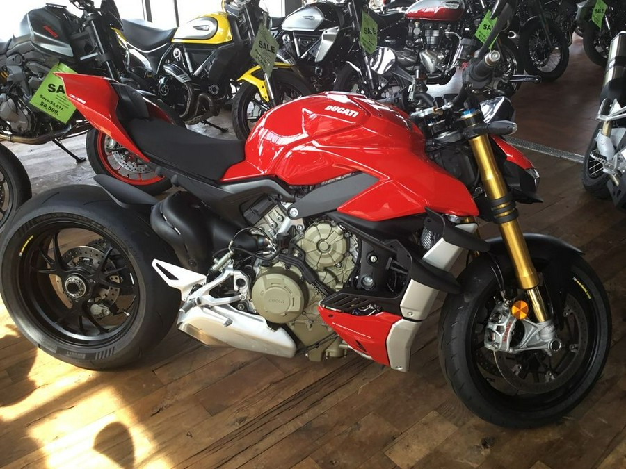 2022 Ducati Streetfighter V4 S Ducati Red