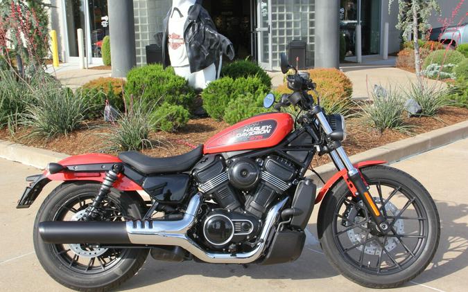 2026 Harley-Davidson Nightster Blood Orange Black Trim