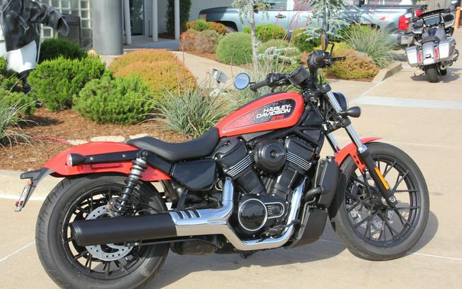 2026 Harley-Davidson Nightster Blood Orange Black Trim