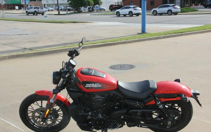 2026 Harley-Davidson Nightster Blood Orange Black Trim
