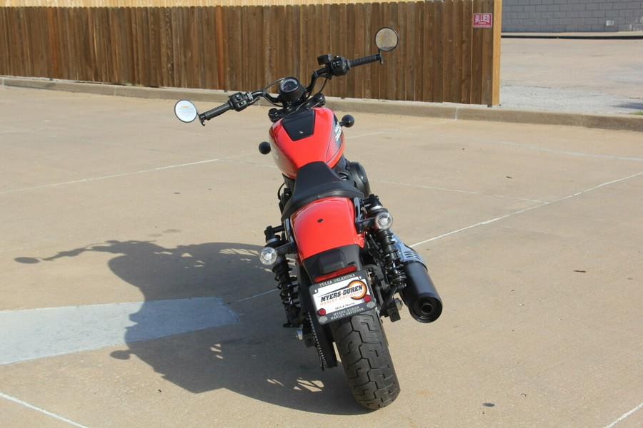 2026 Harley-Davidson Nightster Blood Orange Black Trim
