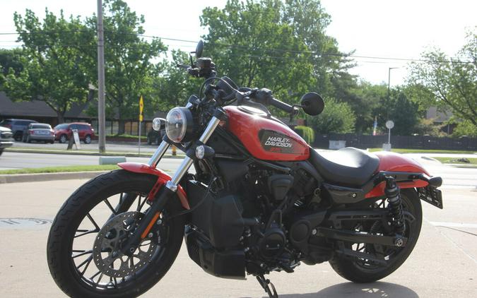 2026 Harley-Davidson Nightster Blood Orange Black Trim