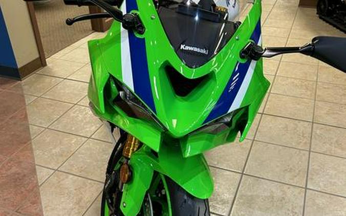 2024 Kawasaki Ninja® ZX™-6R 40th Anniversary Edition ABS