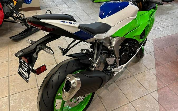 2024 Kawasaki Ninja® ZX™-6R 40th Anniversary Edition ABS