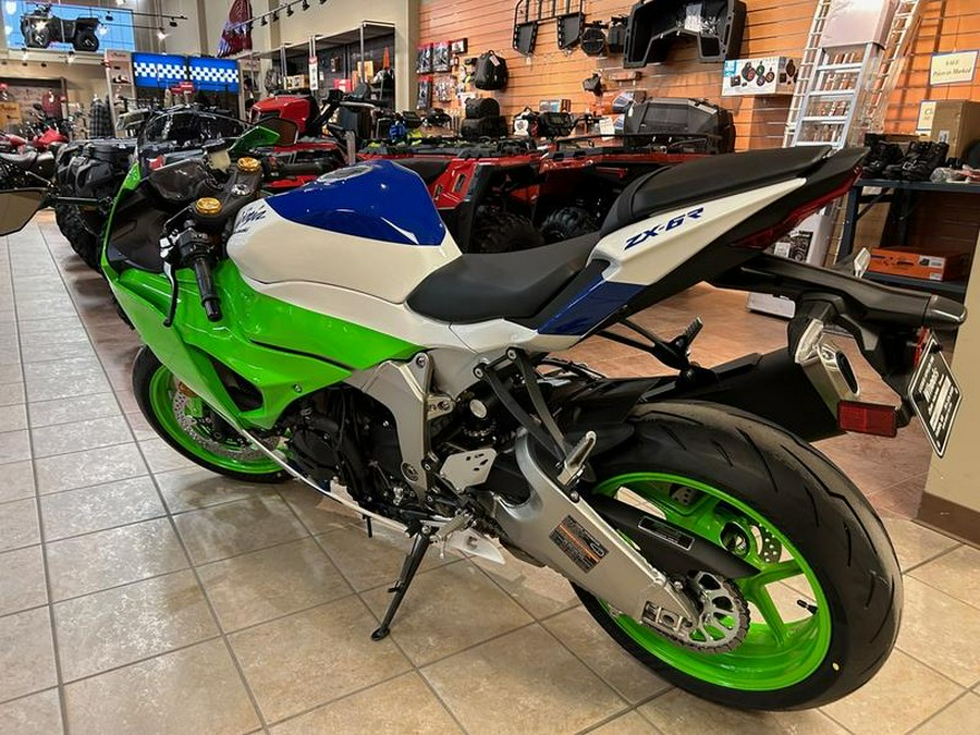 2024 Kawasaki Ninja® ZX™-6R 40th Anniversary Edition ABS