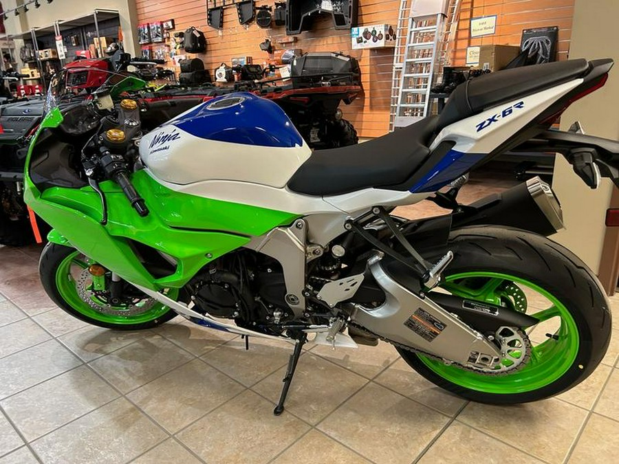 2024 Kawasaki Ninja® ZX™-6R 40th Anniversary Edition ABS