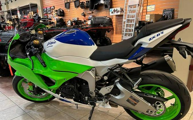 2024 Kawasaki Ninja® ZX™-6R 40th Anniversary Edition ABS