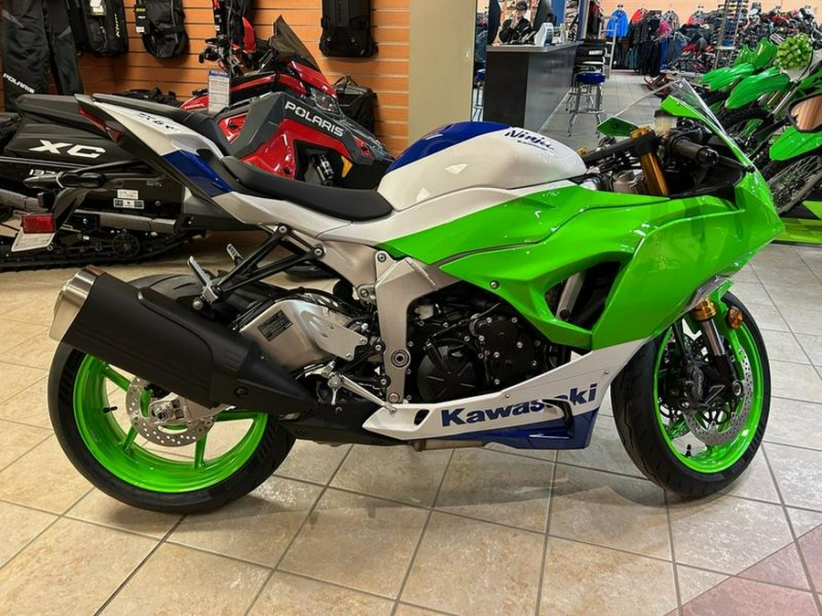 2024 Kawasaki Ninja® ZX™-6R 40th Anniversary Edition ABS