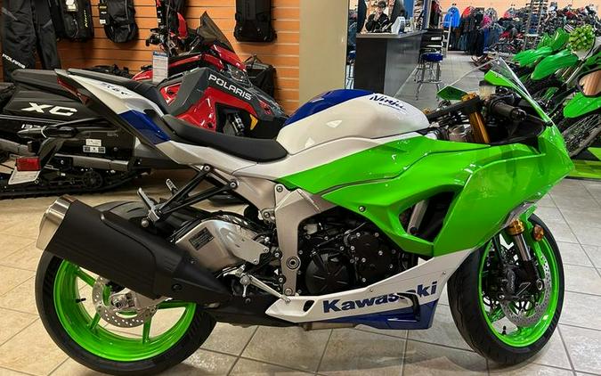 2024 Kawasaki Ninja® ZX™-6R 40th Anniversary Edition ABS