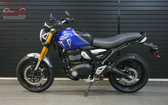 2024 Triumph Speed 400 Caspian Blue / Storm Grey