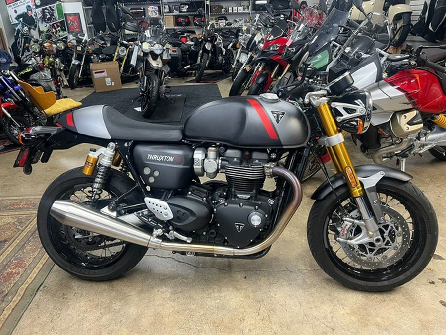 2020 Triumph Thruxton RS - Showcase Matte Storm Grey/Matte Silver Ice