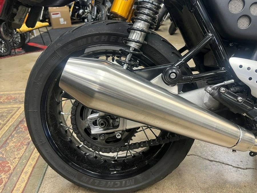 2020 Triumph Thruxton RS - Showcase Matte Storm Grey/Matte Silver Ice