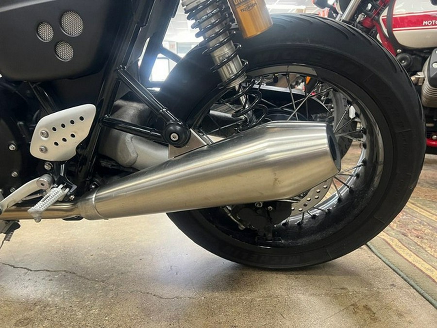 2020 Triumph Thruxton RS - Showcase Matte Storm Grey/Matte Silver Ice