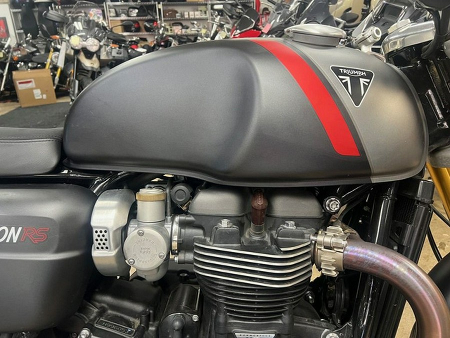 2020 Triumph Thruxton RS - Showcase Matte Storm Grey/Matte Silver Ice