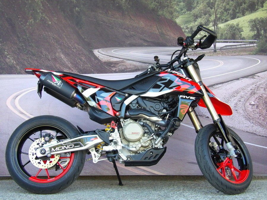 2025 Ducati Hypermotard 698 Mono RVE Graffiti
