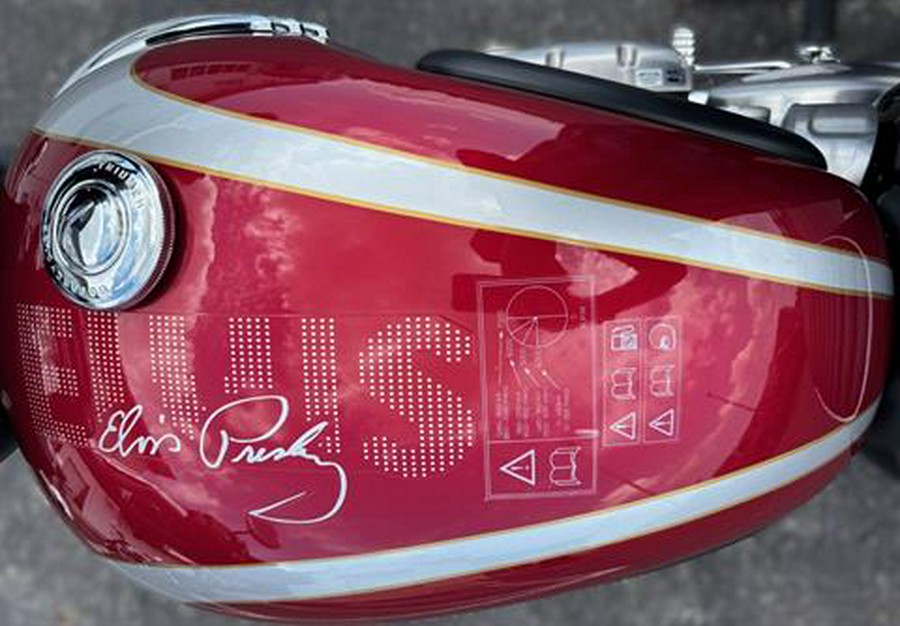 2025 Triumph Bonneville T120 Elvis Presley Limited Edition