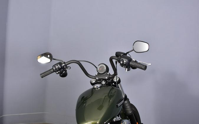 2026 Harley-Davidson Street Bob Olive Steel Metallic Chrome Laced Wheels