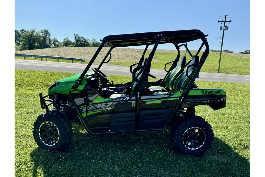 2025 Kawasaki Teryx4™ S SE - Candy Lime Green / Super Black