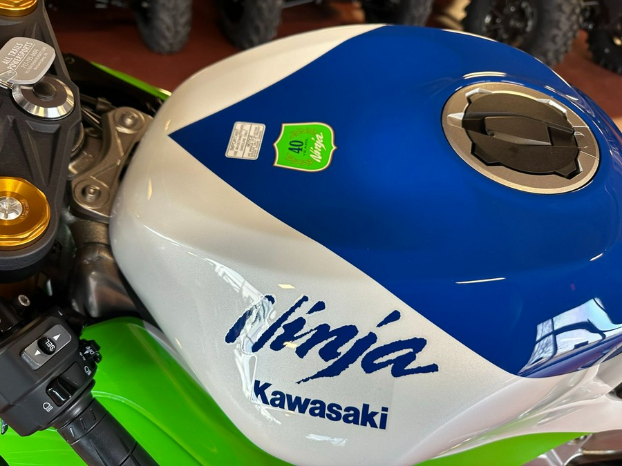 2024 Kawasaki Ninja ZX-6R 40th Anniversary Edition ABS