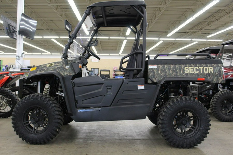 2022 Hisun Motors Sector 550 EPS Camo
