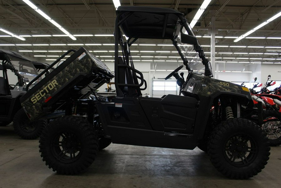 2022 Hisun Motors Sector 550 EPS Camo
