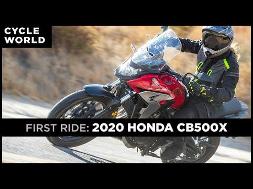 2020 Honda CB500X First Ride Review