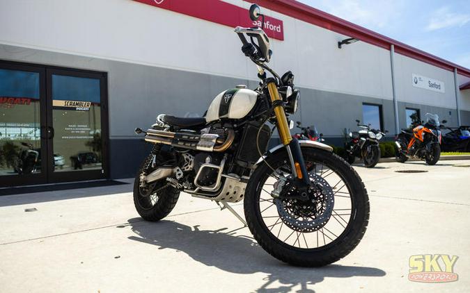 2019 Triumph Scrambler 1200 XE Fusion White