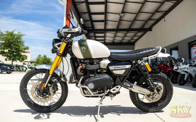 2019 Triumph Scrambler 1200 XE Fusion White