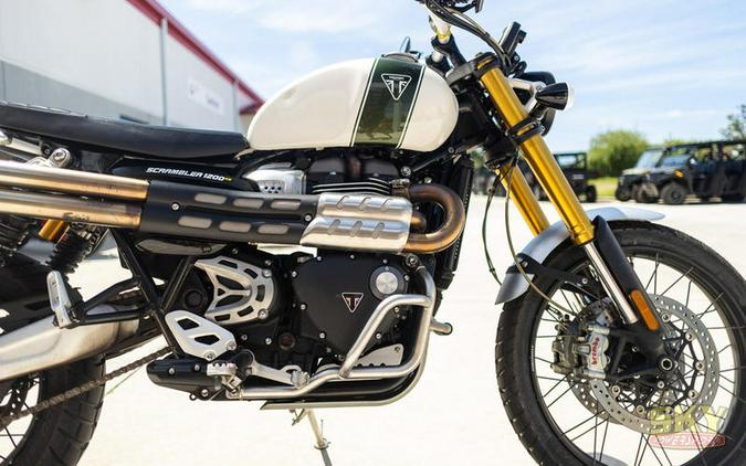 2019 Triumph Scrambler 1200 XE Fusion White