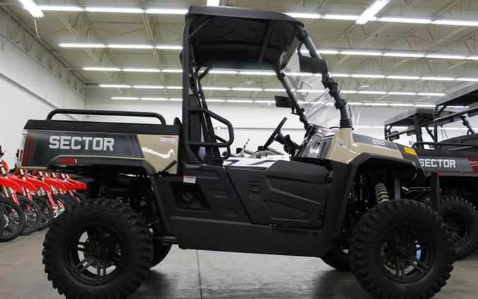 2022 Hisun Motors SECTOR 550 CARB TAN