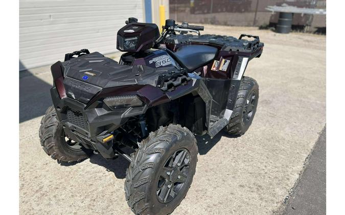 2025 Polaris SPORTSMAN 850 PREMIUM - CRIMSON METALLIC Premium