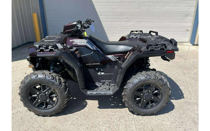 2025 Polaris SPORTSMAN 850 PREMIUM - CRIMSON METALLIC Premium