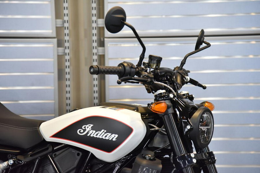 2022 Indian Motorcycle® FTR S White Smoke