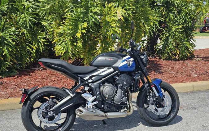 2025 Triumph Trident 660 Cobalt Blue/Sapphire Black 660