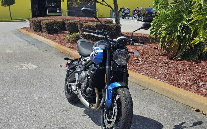 2025 Triumph Trident 660 Cobalt Blue/Sapphire Black 660