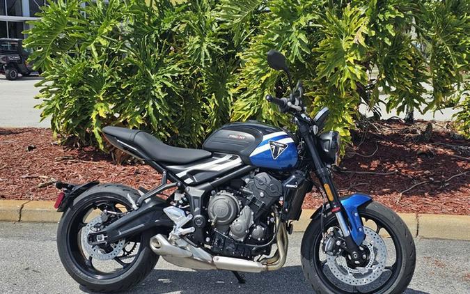 2025 Triumph Trident 660 Cobalt Blue/Sapphire Black 660