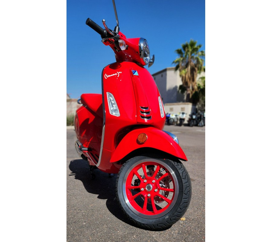 2023 Vespa Primavera 150 Red