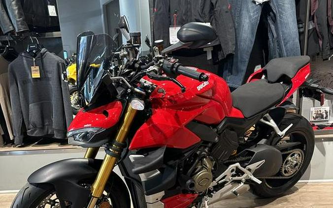 2022 Ducati Streetfighter V4 S Ducati Red