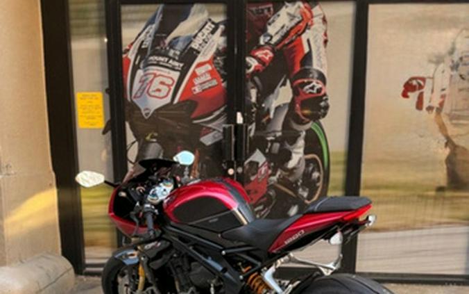 2022 Triumph Speed Triple 1200 RR Red Hopper Storm Grey