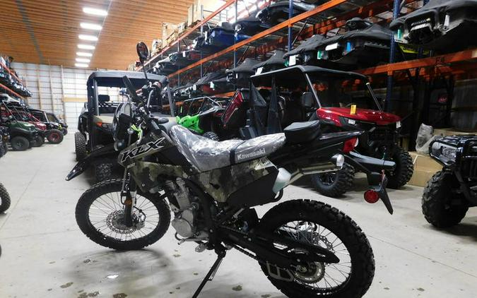 2026 Kawasaki KLX®300 Cypher Camo Beige