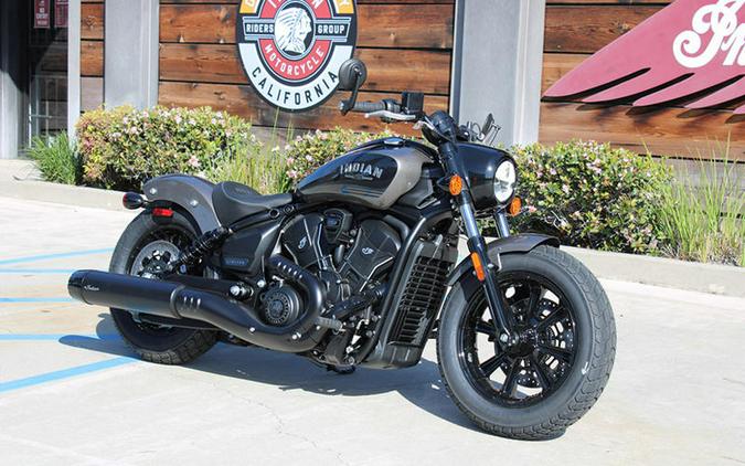2026 Indian Motorcycle® Scout® Bobber Limited +Tech Heavy Metal Smoke