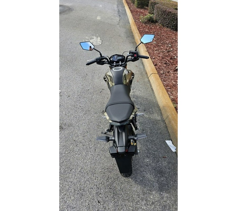 2026 Kawasaki Z125 PRO Cypher Camo Beige
