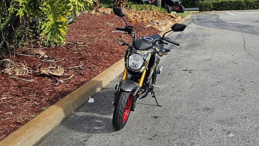 2026 Kawasaki Z125 PRO Cypher Camo Beige