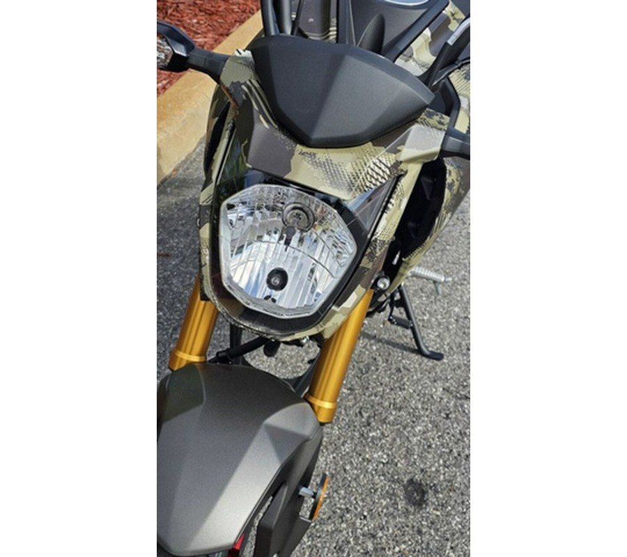2026 Kawasaki Z125 PRO Cypher Camo Beige