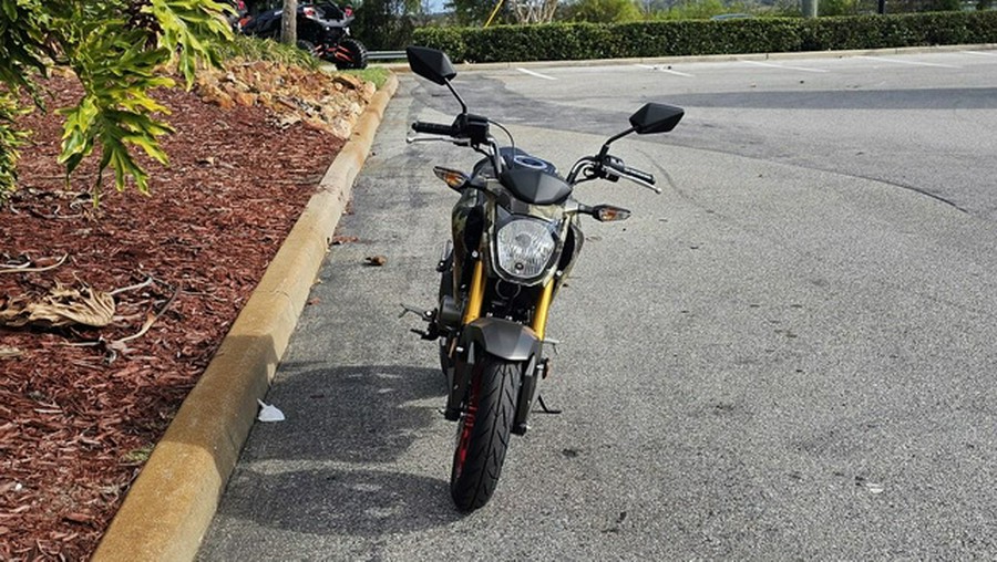 2026 Kawasaki Z125 PRO Cypher Camo Beige